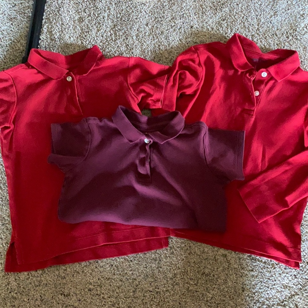 Girls Lands End Polos